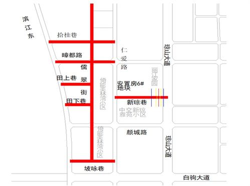 海口江东新区将修建8条道路,规划图